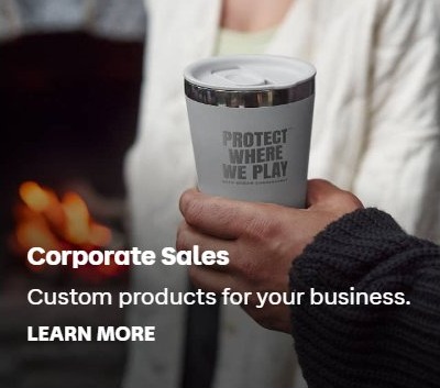 Corporate Sales - Custom products for your business. Learn more