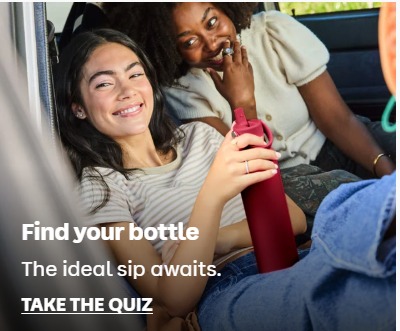 Find your bottle - The ideal sip awaits. Take the quiz
